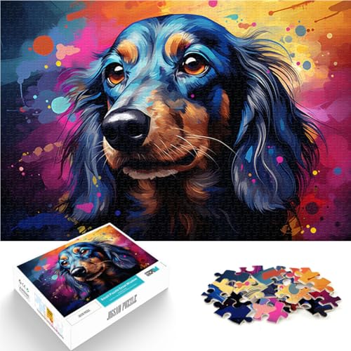 Puzzle für Erwachsene 1000 Teile Dackel Denkspiel 26 x 38 cm. Helfen Sie dem Gehirn süchtig machendes Spielzeug zu trainieren und Geduld zu fördern Puzzle für Erwachsene 1000 Teile Dackel Denkspiel 26 x 38 cm. Helfen Sie dem Gehirn süchtig machendes Spielzeug zu trainieren und Geduld zu fördern von DLBHSG