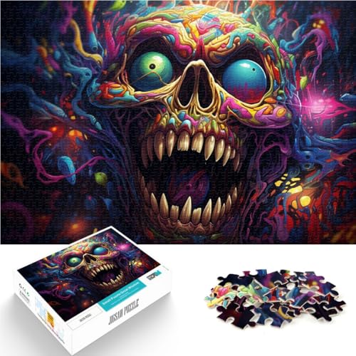 Puzzle für Erwachsene 1000 Teile Dämonenillustration Spielzeug Denkspiel 26 x 38 cm Lernspiel für Geburtstag Weihnachten für Kinder ab 14 Jahren Puzzle für Erwachsene 1000 Teile Dämonenillustration Spielzeug Denkspiel 26 x 38 cm Lernspiel für Geburtstag Weihnachten für Kinder ab 14 Jahren von DLBHSG