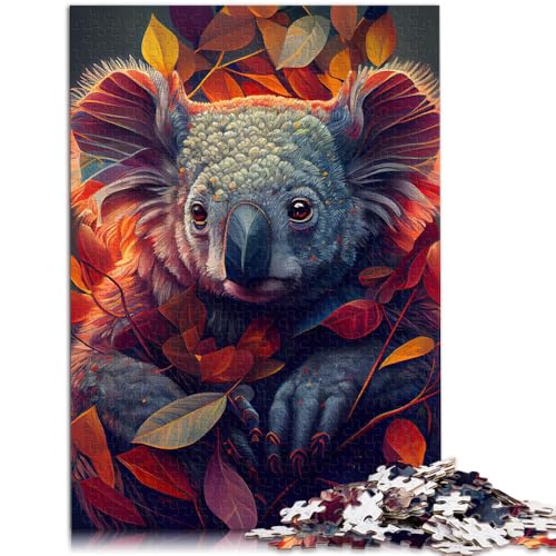Puzzle für Erwachsene 1000 Teile Das gemütliche Koala-Spielzeug Lernspiele Stressabbau 50x75cm Geburtstagsgeschenk Geschenke Wandkunst von DLBHSG