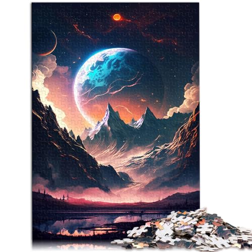 Puzzle für Erwachsene 1000 Teile Dawn of Planet Landscape Familienspaß 50 x 75 cm stärkt die Liebe zwischen Paaren für Teenager ab 14 Jahren Puzzle für Erwachsene 1000 Teile Dawn of Planet Landscape Familienspaß 50 x 75 cm stärkt die Liebe zwischen Paaren für Teenager ab 14 Jahren von DLBHSG