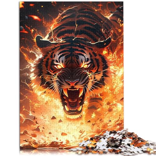 Puzzle für Erwachsene 1000 Teile Der Wilde Tiger Spielzeug Denkspiel 26 x 38 cm Geeignet als Schreibtischdekoration für Kinder ab 14 Jahren Puzzle für Erwachsene 1000 Teile Der Wilde Tiger Spielzeug Denkspiel 26 x 38 cm Geeignet als Schreibtischdekoration für Kinder ab 14 Jahren von DLBHSG