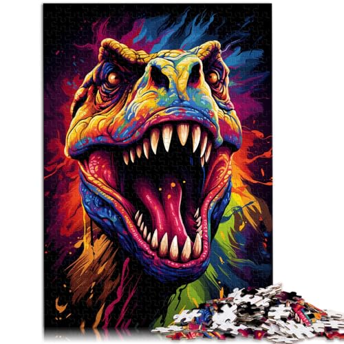 Puzzle für Erwachsene 1000 Teile Dinosaurier-Quizspiel 50 x 75 cm ganze Familie für Teenager ab 14 Jahren Puzzle für Erwachsene 1000 Teile Dinosaurier-Quizspiel 50 x 75 cm ganze Familie für Teenager ab 14 Jahren von DLBHSG
