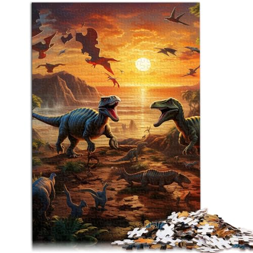 Puzzle für Erwachsene 1000 Teile Dinosaurierwelt Puzzle für Lernspiele Herausforderungsspielzeug 50 x 75 cm Geburtstagsgeschenk Geschenke Wandkunst Puzzle für Erwachsene 1000 Teile Dinosaurierwelt Puzzle für Lernspiele Herausforderungsspielzeug 50 x 75 cm Geburtstagsgeschenk Geschenke Wandkunst von DLBHSG