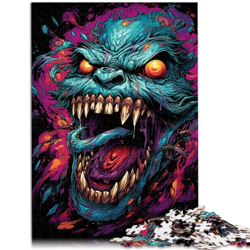 Puzzle für Erwachsene 1000 Teile Dr. Monster-Quizspiel 50 x 75 cm ganze Familie für Teenager ab 14 Jahren von DLBHSG
