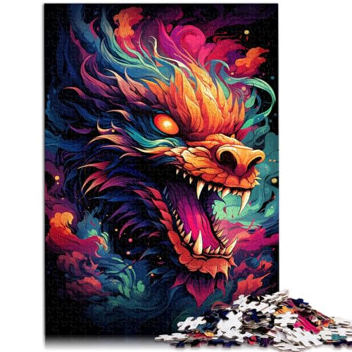 Puzzle für Erwachsene 1000 Teile Drachenflammen Quizspiel 26 x 38 cm anspruchsvoll Aber unterhaltsam und humorvoll für Teenager ab 14 Jahren Puzzle für Erwachsene 1000 Teile Drachenflammen Quizspiel 26 x 38 cm anspruchsvoll Aber unterhaltsam und humorvoll für Teenager ab 14 Jahren von DLBHSG