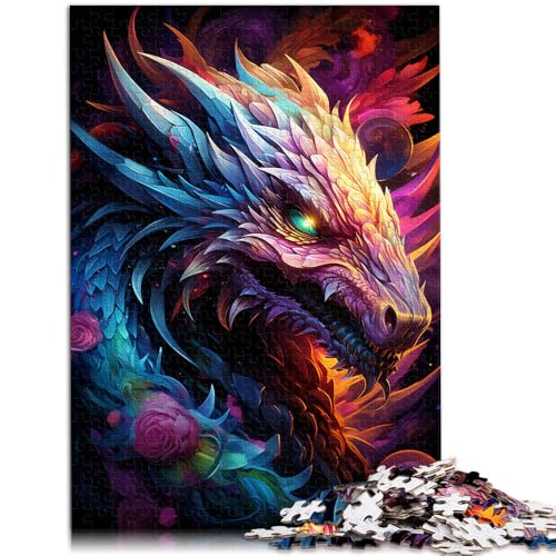 Puzzle für Erwachsene 1000 Teile Drachenmonster DIY-Puzzle-Spielzeug 26 x 38 cm anspruchsvoll zu vervollständigen Aber lustig und humorvoll für 14-Jährige Puzzle für Erwachsene 1000 Teile Drachenmonster DIY-Puzzle-Spielzeug 26 x 38 cm anspruchsvoll zu vervollständigen Aber lustig und humorvoll für 14-Jährige von DLBHSG