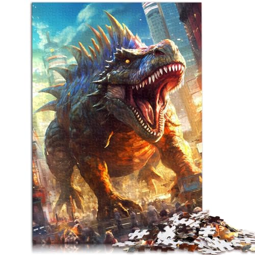 Puzzle für Erwachsene 1000 Teile Drachenmonster-Wut als Puzzle-Geschenk 50 x 75 cm Stressabbau Urlaub zu Hause Zeitvertreib für Teenager ab 14 Jahren von DLBHSG