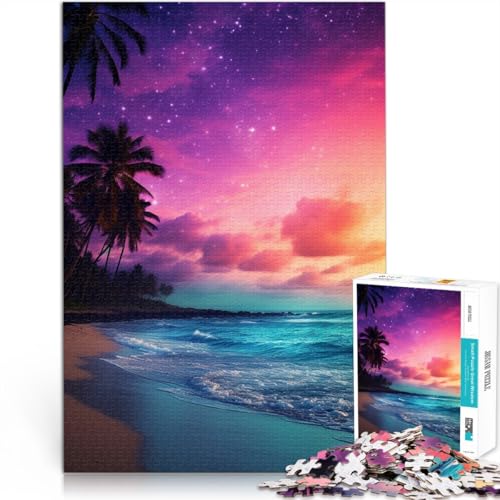 Puzzle für Erwachsene 1000 Teile Dream Beach Ceeba-Quizspiel 50 x 75 cm Künstlersammlung Bildende Kunst für Teenager ab 14 Jahren von DLBHSG