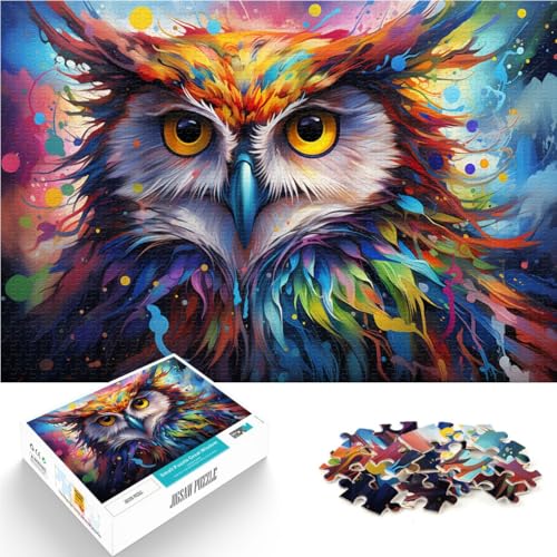 Puzzle für Erwachsene 1000 Teile Dschungel-Eule anspruchsvolles Spiel 26 x 38 cm zum Stressabbau schwierige Herausforderung für Teenager ab 14 Jahren Puzzle für Erwachsene 1000 Teile Dschungel-Eule anspruchsvolles Spiel 26 x 38 cm zum Stressabbau schwierige Herausforderung für Teenager ab 14 Jahren von DLBHSG