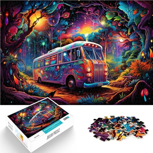 Puzzle für Erwachsene 1000 Teile Dschungelbus schwierig und herausfordernd 50 x 75 cm ganze Familie ab 14 Jahren Puzzle für Erwachsene 1000 Teile Dschungelbus schwierig und herausfordernd 50 x 75 cm ganze Familie ab 14 Jahren von DLBHSG