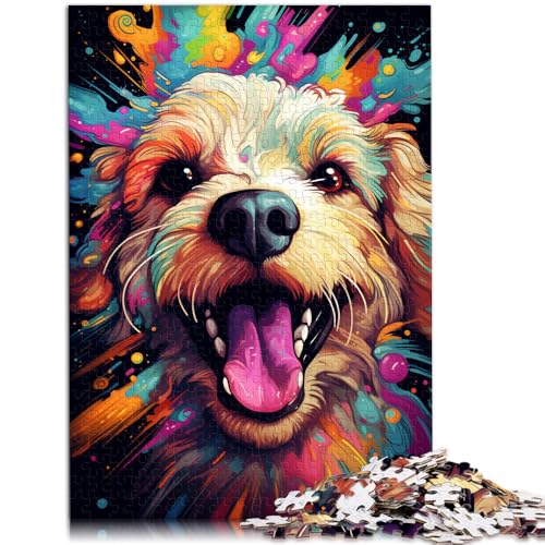 Puzzle für Erwachsene 1000 Teile EIN glücklicher ungezogener Hund Spielzeug Lernspiele Stressabbau 26x38cm Fördern Sie die Liebe zwischen Paaren Puzzle für Erwachsene 1000 Teile EIN glücklicher ungezogener Hund Spielzeug Lernspiele Stressabbau 26x38cm Fördern Sie die Liebe zwischen Paaren von DLBHSG