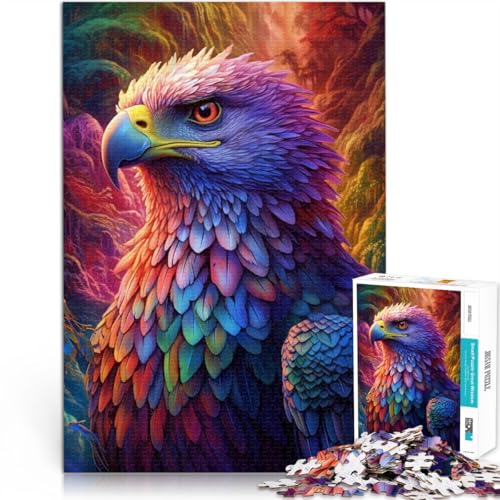 Puzzle für Erwachsene 1000 Teile Eagles Impossible Puzzle 26 x 38 cm ganze Familie für Teenager ab 14 Jahren von DLBHSG
