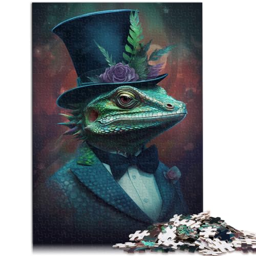Puzzle für Erwachsene 1000 Teile Eidechsen-Denkspiel 26 x 38 cm Stressabbau schwierige Herausforderung für Teenager ab 14 Jahren Puzzle für Erwachsene 1000 Teile Eidechsen-Denkspiel 26 x 38 cm Stressabbau schwierige Herausforderung für Teenager ab 14 Jahren von DLBHSG