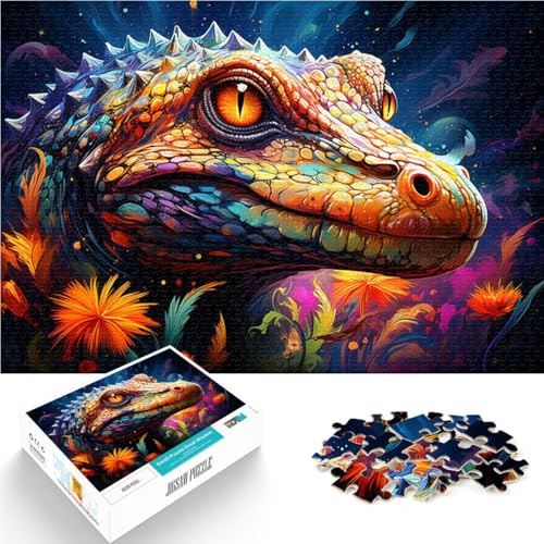 Puzzle für Erwachsene 1000 Teile Eidechsen-Spielzeug Lernspiele Stressabbau 50 x 75 cm Künstlersammlung bildende Kunst für Teenager ab 14 Jahren Puzzle für Erwachsene 1000 Teile Eidechsen-Spielzeug Lernspiele Stressabbau 50 x 75 cm Künstlersammlung bildende Kunst für Teenager ab 14 Jahren von DLBHSG