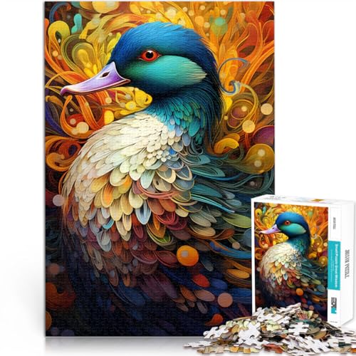 Puzzle für Erwachsene 1000 Teile Enten Denkspiel 26 x 38 cm jedes Teil ist einzigartig – anspruchsvolles Familienspiel für Teenager ab 14 Jahren von DLBHSG