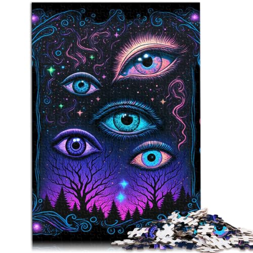 Puzzle für Erwachsene 1000 Teile Esoteric Vision Präzisionsschnitt-Puzzle 50 x 75 cm einzigartige Geburtstags- und Geschenkideen für Teenager ab 14 Jahren von DLBHSG