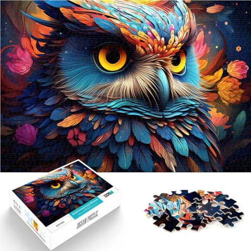 Puzzle für Erwachsene 1000 Teile Eule Familienspiel für und 50x75cm ganze Familie Geeignet für und Teenager ab 14 Jahren Puzzle für Erwachsene 1000 Teile Eule Familienspiel für und 50x75cm ganze Familie Geeignet für und Teenager ab 14 Jahren von DLBHSG