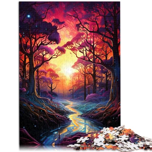 Puzzle für Erwachsene 1000 Teile Fantasie-Dschungellandschaft Puzzle für Lernspiele Herausforderungsspielzeug 50 x 75 cm für die Heimdekoration Puzzle für Erwachsene 1000 Teile Fantasie-Dschungellandschaft Puzzle für Lernspiele Herausforderungsspielzeug 50 x 75 cm für die Heimdekoration von DLBHSG