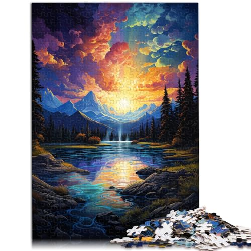 Puzzle für Erwachsene 1000 Teile Fantasie-Sonnenuntergangslandschaft Quizspiel 26 x 38 cm geeignet als Schreibtischdekoration für Teenager ab 14 Jahren Puzzle für Erwachsene 1000 Teile Fantasie-Sonnenuntergangslandschaft Quizspiel 26 x 38 cm geeignet als Schreibtischdekoration für Teenager ab 14 Jahren von DLBHSG