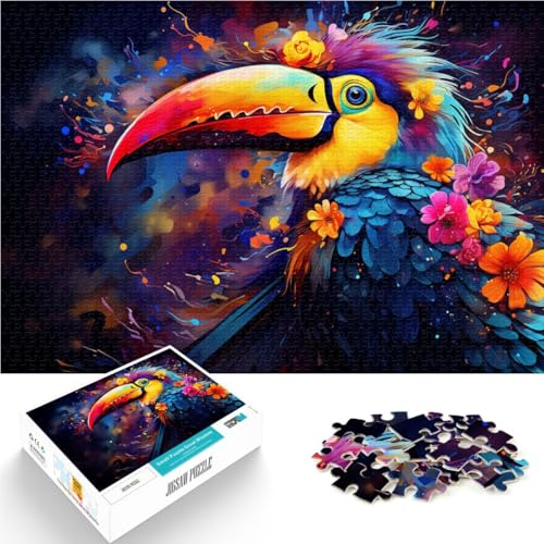 Puzzle für Erwachsene 1000 Teile Fantasie-Tukane Kunstspielzeug Denkspiel 50 x 75 cm Lernspiel für Geburtstag Weihnachten für Kinder ab 14 Jahren Puzzle für Erwachsene 1000 Teile Fantasie-Tukane Kunstspielzeug Denkspiel 50 x 75 cm Lernspiel für Geburtstag Weihnachten für Kinder ab 14 Jahren von DLBHSG