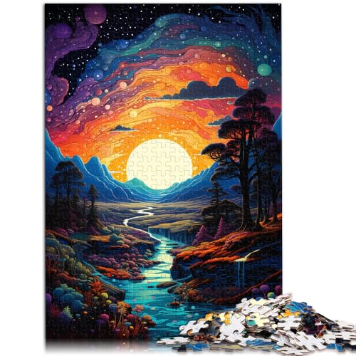 Puzzle für Erwachsene 1000 Teile Fantasielandschaft Lernspielzeug Familienspiele 50 x 75 cm geeignet als Schreibtischdekoration Puzzle für Erwachsene 1000 Teile Fantasielandschaft Lernspielzeug Familienspiele 50 x 75 cm geeignet als Schreibtischdekoration von DLBHSG