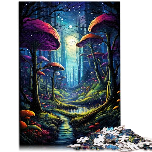 Puzzle für Erwachsene 1000 Teile Fantasiewelt Wald Lernspielzeug 26x38cm Herausforderndes Spiel und Familienspiel von DLBHSG