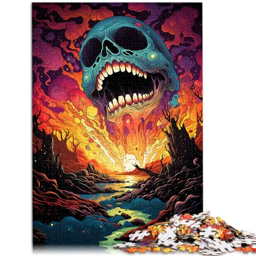 Puzzle für Erwachsene 1000 Teile Fantasy-Monster pädagogisches Spielzeug zum Stressabbau 50 x 75 cm fördert die Liebe zwischen Paaren von DLBHSG