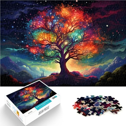 Puzzle für Erwachsene 1000 Teile Fantasy-Universum Baumkunst anspruchsvolles Spiel Geschenke 26 x 38 cm einzigartige Geburtstage und Geschenke Puzzle für Erwachsene 1000 Teile Fantasy-Universum Baumkunst anspruchsvolles Spiel Geschenke 26 x 38 cm einzigartige Geburtstage und Geschenke von DLBHSG