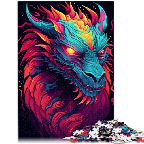 Puzzle für Erwachsene 1000 Teile Farbdrache Quizspiel 26x38cm ganze Familie für 14-Jährige Puzzle für Erwachsene 1000 Teile Farbdrache Quizspiel 26x38cm ganze Familie für 14-Jährige von DLBHSG