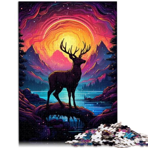 Puzzle für Erwachsene 1000 Teile Farbhirsch Familienspiel für und 50x75cm ganze Familie ab 14 Jahren Puzzle für Erwachsene 1000 Teile Farbhirsch Familienspiel für und 50x75cm ganze Familie ab 14 Jahren von DLBHSG