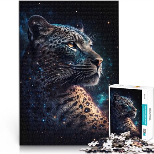 Puzzle für Erwachsene 1000 Teile Farbige Galaxie Leopard Anspruchsvolles Spiel Puzzles 26x38cm Geschenke für Freunde und Familie Puzzle für Erwachsene 1000 Teile Farbige Galaxie Leopard Anspruchsvolles Spiel Puzzles 26x38cm Geschenke für Freunde und Familie von DLBHSG