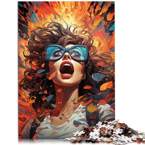 Puzzle für Erwachsene 1000 Teile Farbkunst Mädchen Familienunterhaltungsspielzeug 26 x 38 cm geeignet als Schreibtischdekoration für Kinder ab 14 Jahren Puzzle für Erwachsene 1000 Teile Farbkunst Mädchen Familienunterhaltungsspielzeug 26 x 38 cm geeignet als Schreibtischdekoration für Kinder ab 14 Jahren von DLBHSG