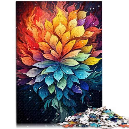 Puzzle für Erwachsene 1000 Teile Farbmalerei Blumen als Puzzle-Geschenk 50 x 75 cm Lernspiel zum Geburtstag Weihnachten Puzzle für Erwachsene 1000 Teile Farbmalerei Blumen als Puzzle-Geschenk 50 x 75 cm Lernspiel zum Geburtstag Weihnachten von DLBHSG