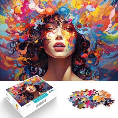 Puzzle für Erwachsene 1000 Teile Frau Denkspiel 26 x 38 cm ganze Familie ab 14 Jahren Puzzle für Erwachsene 1000 Teile Frau Denkspiel 26 x 38 cm ganze Familie ab 14 Jahren von DLBHSG