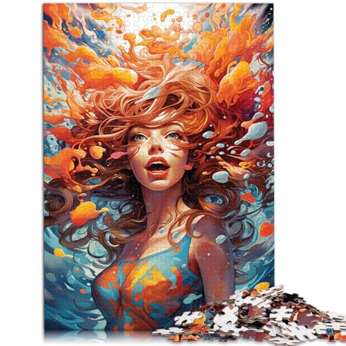 Puzzle für Erwachsene 1000 Teile Frau Lernspielzeug 26 x 38 cm ganze Familie ab 14 Jahren von DLBHSG