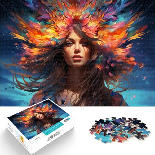 Puzzle für Erwachsene 1000 Teile Frau Puzzlespiel 26x38cm ganze Familie für Teenager ab 14 Jahren Puzzle für Erwachsene 1000 Teile Frau Puzzlespiel 26x38cm ganze Familie für Teenager ab 14 Jahren von DLBHSG