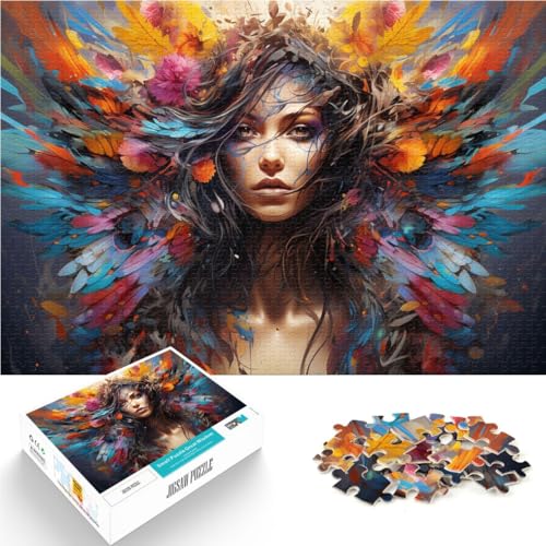 Puzzle für Erwachsene 1000 Teile Frau für Familienspaß 26 x 38 cm Familienspiel zum Stressabbau schwierige Herausforderung für Teenager ab 14 Jahren Puzzle für Erwachsene 1000 Teile Frau für Familienspaß 26 x 38 cm Familienspiel zum Stressabbau schwierige Herausforderung für Teenager ab 14 Jahren von DLBHSG