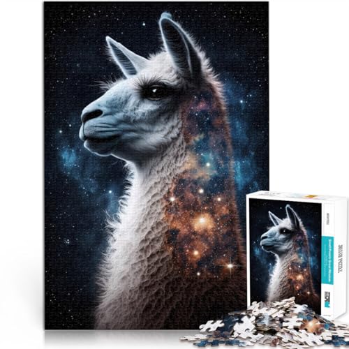 Puzzle für Erwachsene 1000 Teile Galaxie-Alpaka-Weltraum-Puzzle für Lernspiele Herausforderungsspielzeug 26 x 38 cm Geburtstagsgeschenk Geschenke Wandkunst Puzzle für Erwachsene 1000 Teile Galaxie-Alpaka-Weltraum-Puzzle für Lernspiele Herausforderungsspielzeug 26 x 38 cm Geburtstagsgeschenk Geschenke Wandkunst von DLBHSG
