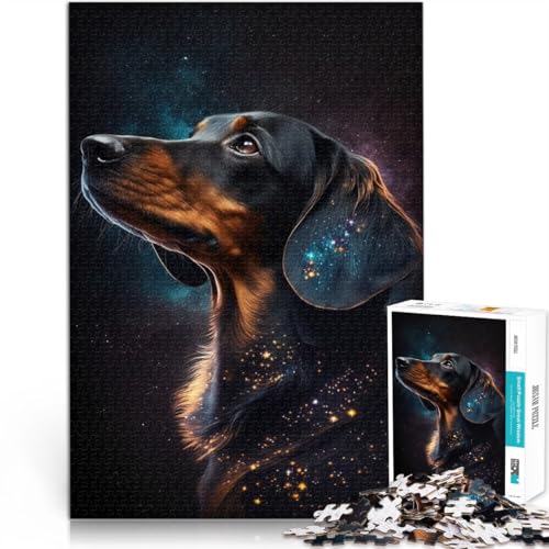 Puzzle für Erwachsene 1000 Teile Galaxie-Dackel-Spielzeug Denkspiel 50 x 75 cm geeignet als Schreibtischdekoration für Teenager ab 14 Jahren Puzzle für Erwachsene 1000 Teile Galaxie-Dackel-Spielzeug Denkspiel 50 x 75 cm geeignet als Schreibtischdekoration für Teenager ab 14 Jahren von DLBHSG