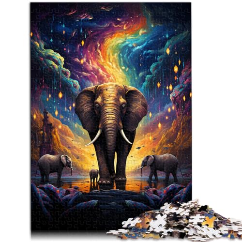 Puzzle für Erwachsene 1000 Teile Galaxie-Elefant Denkspiel 26 x 38 cm stärkt die Liebe zwischen Paaren geeignet für Jugendliche ab 14 Jahren Puzzle für Erwachsene 1000 Teile Galaxie-Elefant Denkspiel 26 x 38 cm stärkt die Liebe zwischen Paaren geeignet für Jugendliche ab 14 Jahren von DLBHSG