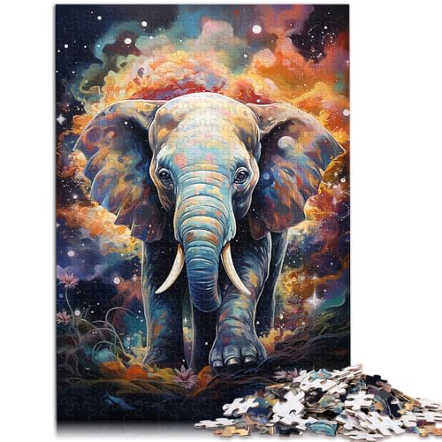 Puzzle für Erwachsene 1000 Teile Galaxie-Elefant Quizspiel 26 x 38 cm ganze Familie ab 14 Jahren Puzzle für Erwachsene 1000 Teile Galaxie-Elefant Quizspiel 26 x 38 cm ganze Familie ab 14 Jahren von DLBHSG