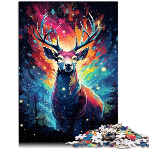 Puzzle für Erwachsene 1000 Teile Galaxie-Hirsch als Puzzle-Geschenk 50 x 75 cm geeignet als Schreibtisch-Dekoration geeignet für Jugendliche ab 14 Jahren Puzzle für Erwachsene 1000 Teile Galaxie-Hirsch als Puzzle-Geschenk 50 x 75 cm geeignet als Schreibtisch-Dekoration geeignet für Jugendliche ab 14 Jahren von DLBHSG