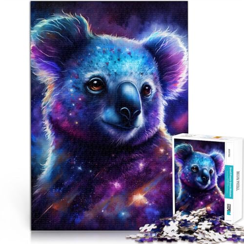 Puzzle für Erwachsene 1000 Teile Galaxie-Tier Koala-Spielzeug Denkspiel 26 x 38 cm Geburtstagsgeschenk Geschenke Wandkunst für 14-Jährige Puzzle für Erwachsene 1000 Teile Galaxie-Tier Koala-Spielzeug Denkspiel 26 x 38 cm Geburtstagsgeschenk Geschenke Wandkunst für 14-Jährige von DLBHSG