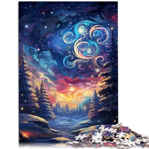 Puzzle für Erwachsene 1000 Teile Galaxie der Sterne anspruchsvolles Spiel 26 x 38 cm geeignet als Schreibtischdekoration von DLBHSG