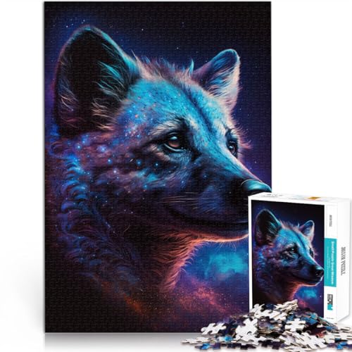 Puzzle für Erwachsene 1000 Teile Galaxy Art Afrikanische Hyäne Spielzeug Lernspiele Stressabbau 26 x 38 cm Geburtstagsgeschenk Geschenke Wandkunst Puzzle für Erwachsene 1000 Teile Galaxy Art Afrikanische Hyäne Spielzeug Lernspiele Stressabbau 26 x 38 cm Geburtstagsgeschenk Geschenke Wandkunst von DLBHSG