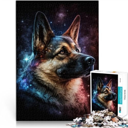 Puzzle für Erwachsene 1000 Teile Galaxy Art Deutscher Schäferhund Quizspiel 26 x 38 cm Künstlersammlung Bildende Kunst für Teenager ab 14 Jahren Puzzle für Erwachsene 1000 Teile Galaxy Art Deutscher Schäferhund Quizspiel 26 x 38 cm Künstlersammlung Bildende Kunst für Teenager ab 14 Jahren von DLBHSG