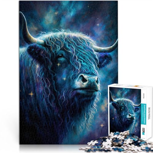 Puzzle für Erwachsene 1000 Teile Galaxy Art Yak Toy Denkspiel 50 x 75 cm einzigartige Geburtstags- und Geschenkideen für Teenager ab 14 Jahren Puzzle für Erwachsene 1000 Teile Galaxy Art Yak Toy Denkspiel 50 x 75 cm einzigartige Geburtstags- und Geschenkideen für Teenager ab 14 Jahren von DLBHSG