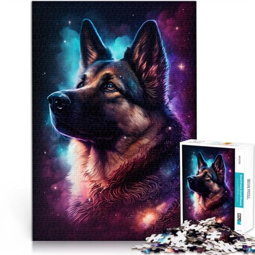 Puzzle für Erwachsene 1000 Teile Galaxy Deutscher Schäferhund Spielzeug Lernspiele Stressabbau 50x75cm Angebot als Geschenk für die ganze Familie Puzzle für Erwachsene 1000 Teile Galaxy Deutscher Schäferhund Spielzeug Lernspiele Stressabbau 50x75cm Angebot als Geschenk für die ganze Familie von DLBHSG