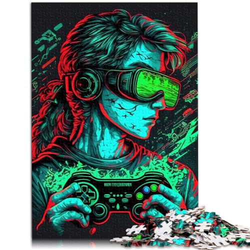 Puzzle für Erwachsene 1000 Teile Gaming-Neon-Art-Spielzeug Denkspiel 26 x 38 cm ganze Familie für Teenager ab 14 Jahren Puzzle für Erwachsene 1000 Teile Gaming-Neon-Art-Spielzeug Denkspiel 26 x 38 cm ganze Familie für Teenager ab 14 Jahren von DLBHSG