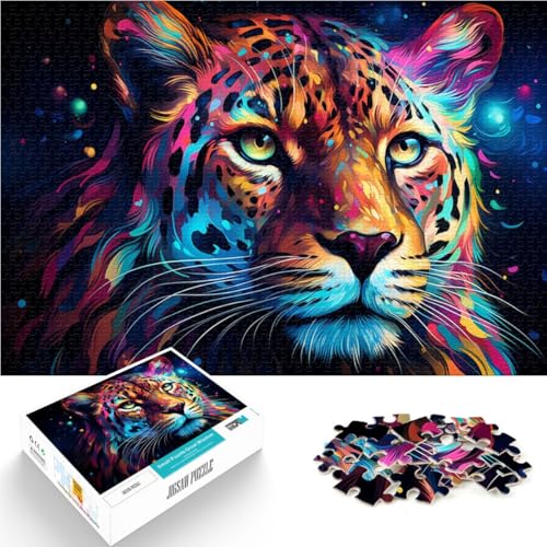 Puzzle für Erwachsene 1000 Teile Geparden-Lernpuzzle 50 x 75 cm einzigartige Heimdekoration und Geschenke für Kinder ab 14 Jahren von DLBHSG